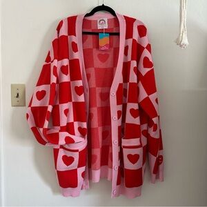 Love Color Block Cardigan